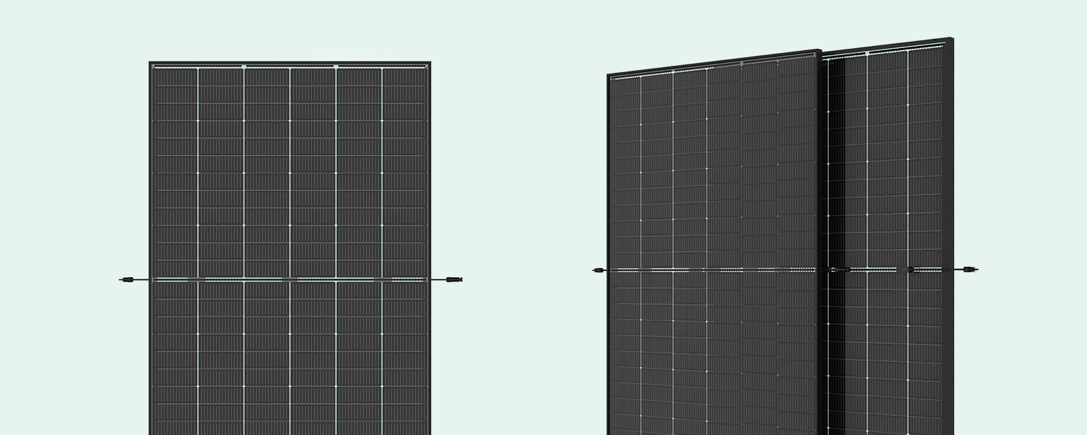 Photovoltaik Modul Trina Solar Vertex S Plus Bifacial Black Frame Photovoltaik Modul Trina Solar Vertex S Plus Bifacial Black Frame - Teaser